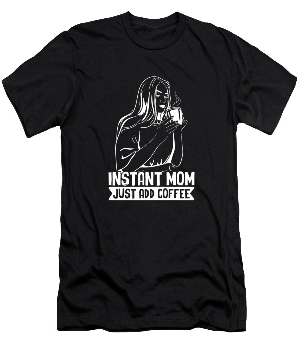 Funny Coffee Roaster Roasting Barista Cafe Coffee Mom Crazy Squirrel T-Shirt