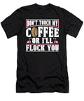 Funny Coffee Roasting Barista Cafe Roaster Coffee Flamingo Crazy Squirrel T-Shirt