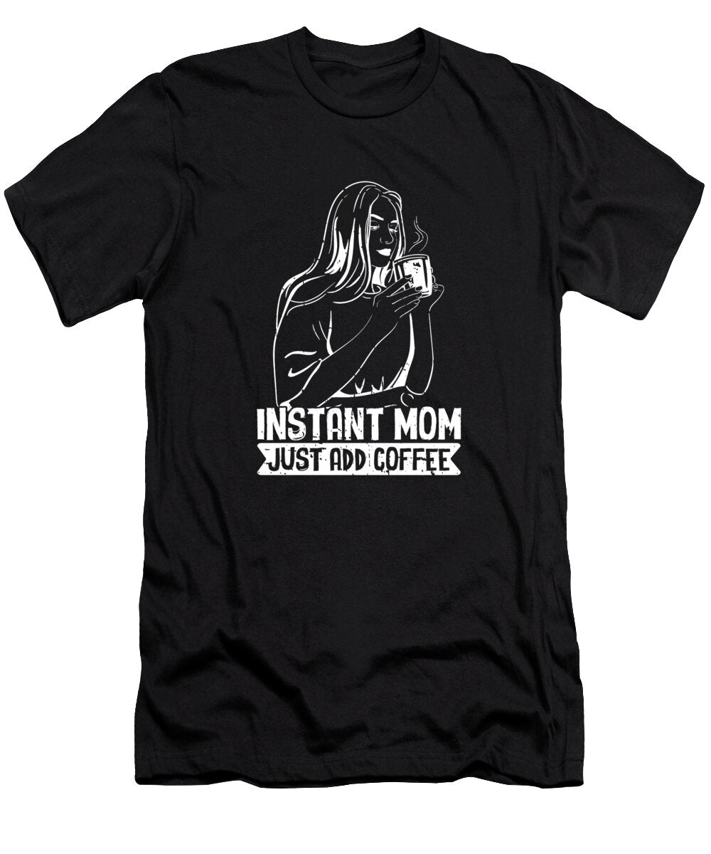 Funny Coffee Roasting Barista Roaster Cafe Coffee Mom Crazy Squirrel T-Shirt