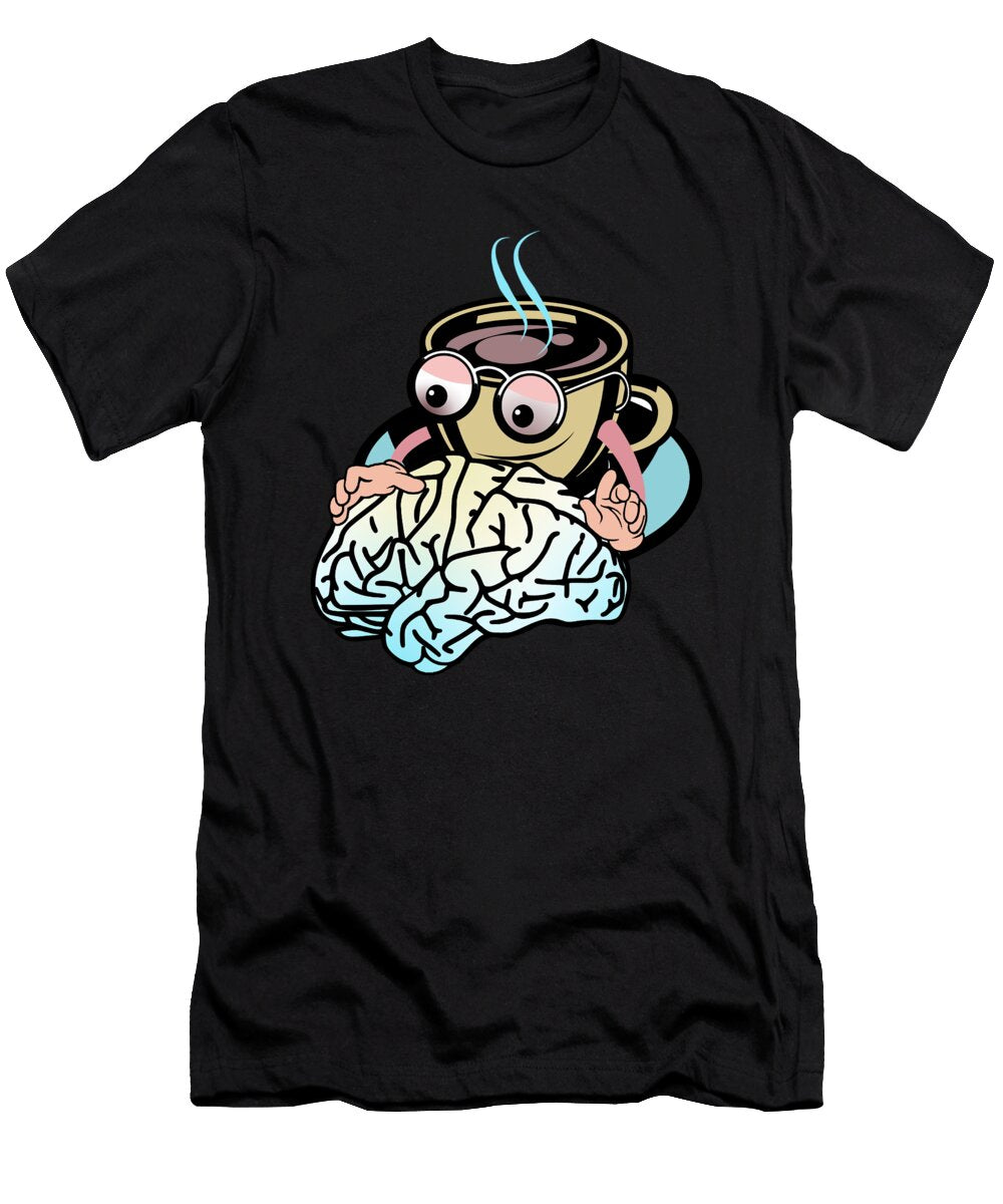 Funny Coffee Shop Bean Caffeine Break Barista Gift Muc Designs T-Shirt