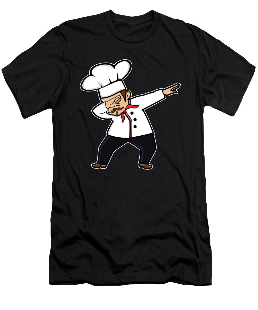 Funny Cute Dabbing Chef Gift Idea Haselshirt T-Shirt