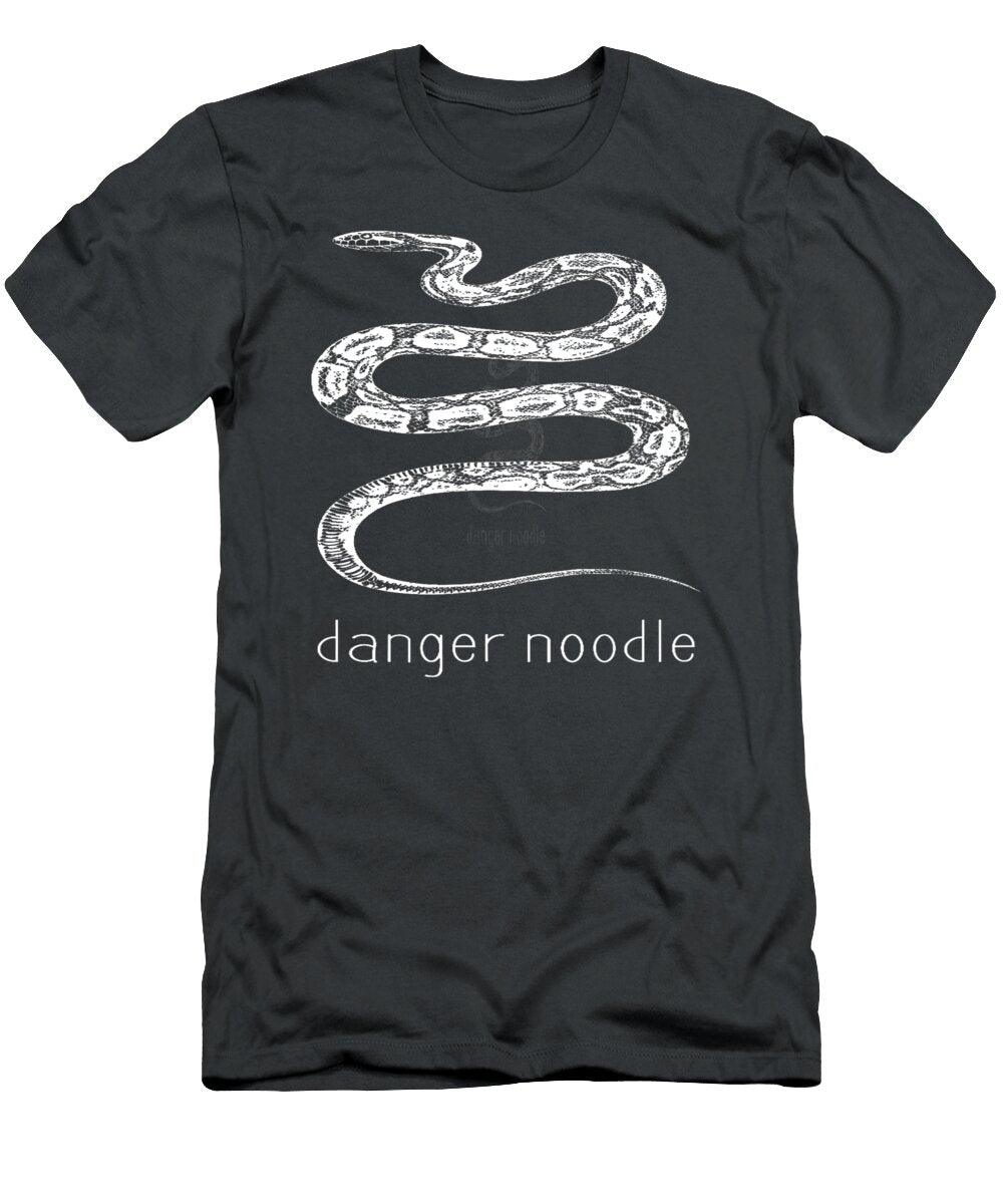 Funny Danger Noodle Pasta Snake Reptile Meme Theodr Christ T-Shirt