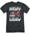 Funny Diesel Trucker Big Rigemitrailer Truck Driver Adonis Ruadh T-Shirt