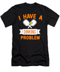 Funny Dinking Pickleball Drinking Joke Lance Gambis Art T-Shirt