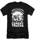 Funny Easily Distracted By Cement Trucks Me T-Shirt