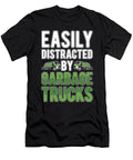 Funny Easily Distracted By Garbage Trucks Garbage Truck Crazy Squirrel T-Shirt
