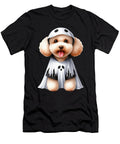 Funny Ghost Poodle Dog Lover Halloween Costume Yah Lishr T-Shirt