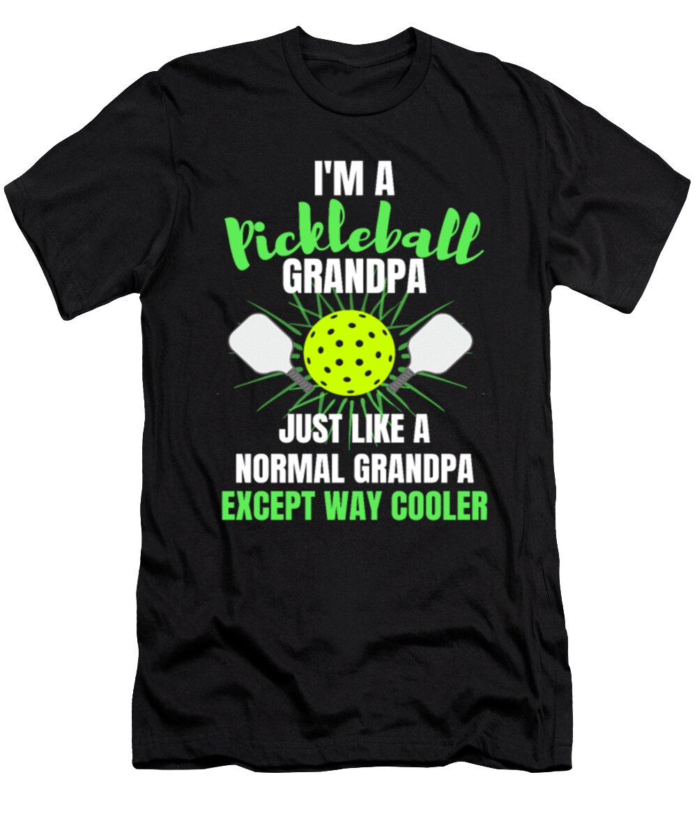 Funny Grandpa Pickleball Cute Vintage Humor Retro Tinh Tran Le Thanh T-Shirt
