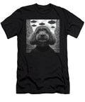 Funny Graphic Dog Poodle Astronaut Selfie with Zyneu Gangd T-Shirt