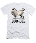 Funny Halloween Ghost Dog Poodle Boodle Dog Studi Alex T-Shirt
