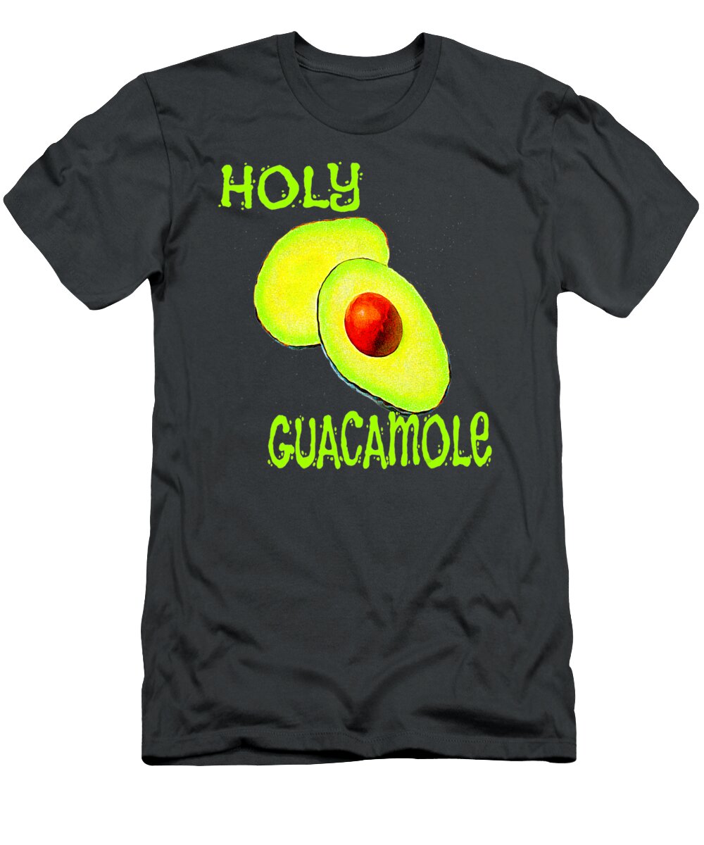 Funny Holy Guacamole Avocado Handsley Nguyen T-Shirt