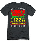 Funny Horror Movies and Pizza Patel Walsh T-Shirt