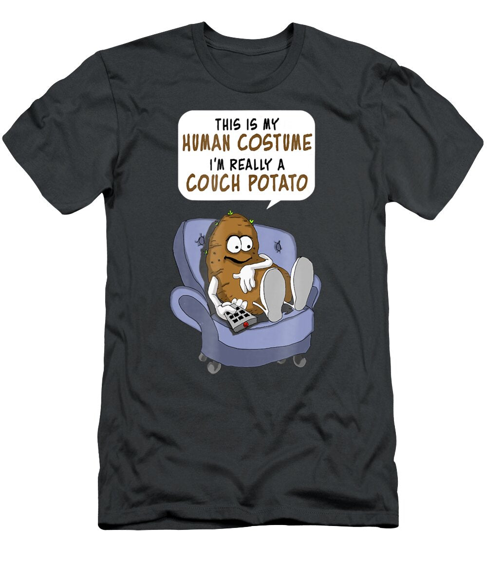 Funny Human Costume Im Really a Couch Edwin Liam T-Shirt