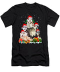 Funny Husky Dog Christmas Tree Cute Xmas Th T-Shirt