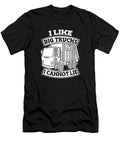 Funny I Like Big Trucks and I Cannot Lie Garbage Truck Crazy Squirrel T-Shirt