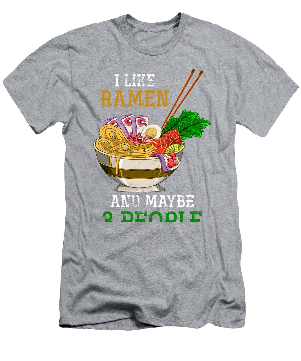 Funny Japanese Noodle Kawaii Anime Ramen Sheac Peigh T-Shirt