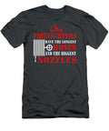 Funny Joke Firefighter Biggest Hoses Emt Fireman Man Sheac Peigh T-Shirt