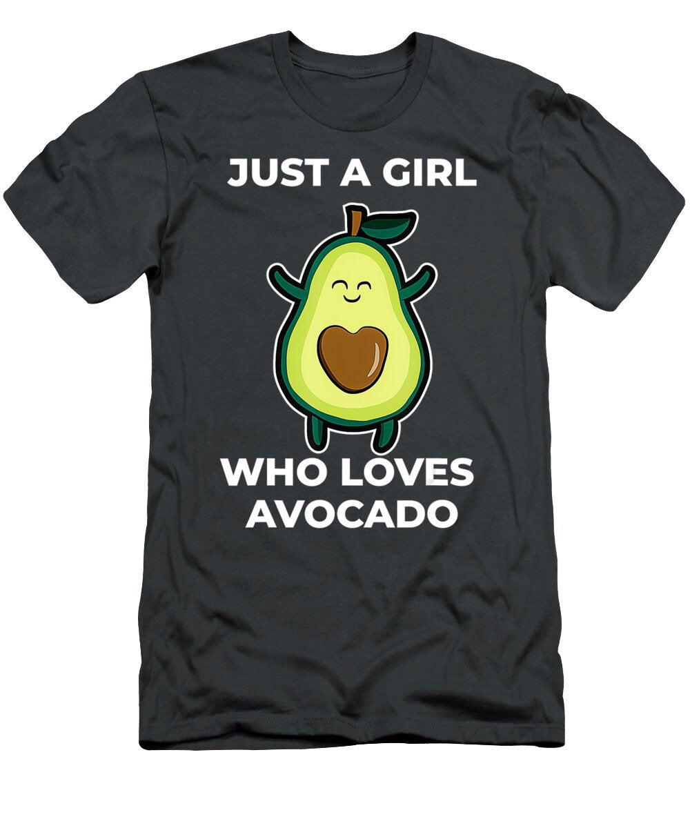 Funny Just a Girl Who Loves Avocado for Avocado Handsley Nguyen T-Shirt