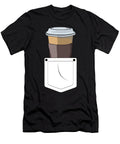 Funny Latte Macchiato Pocket Coffee Barista Gift Muc Designs T-Shirt