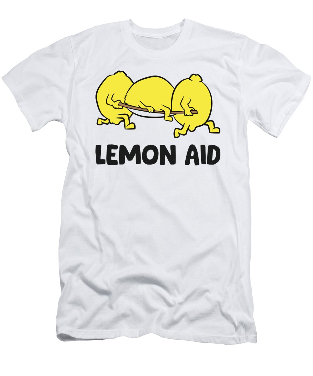 Funny Lemons Lover Lemon Aid Lemon Pun Eq Designs T-Shirt