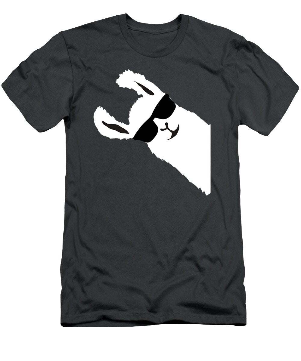 Funny Llama Alpaca with Sunglasses Thoro Jura T-Shirt