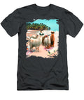 Funny Llama Beach Beach Ocean Sea Aubrey Alberic T-Shirt