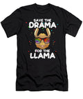 Funny Llama Drama Alpaca Gift Muc Designs T-Shirt