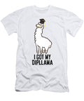 Funny Llama I Got My Dipllama Eq Designs T-Shirt