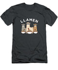 Funny Llama Ramen Cute Animal Noodle Apparel Kobef Kashi T-Shirt