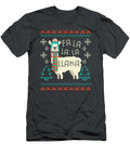 Funny Llama Sweater Style Alpaca Lover Gift for Christmas Present Khaird Iveyl T-Shirt