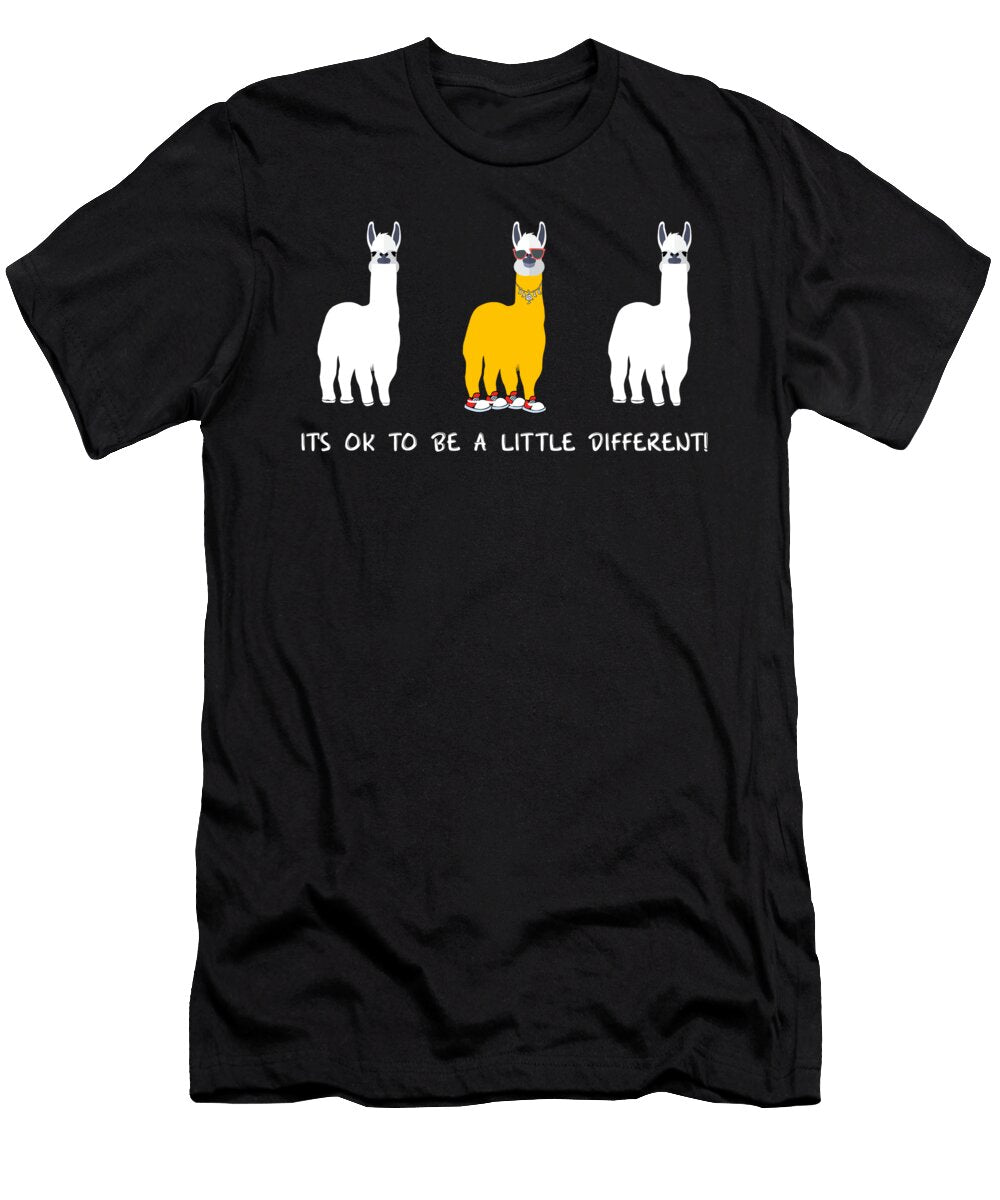 Funny Llama for Extrovert Gift Benjamin Burkert T-Shirt