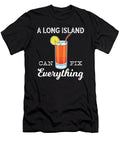 Funny Mixologist Cocktail Long Island Iced Tea Print Jacob Hughes T-Shirt