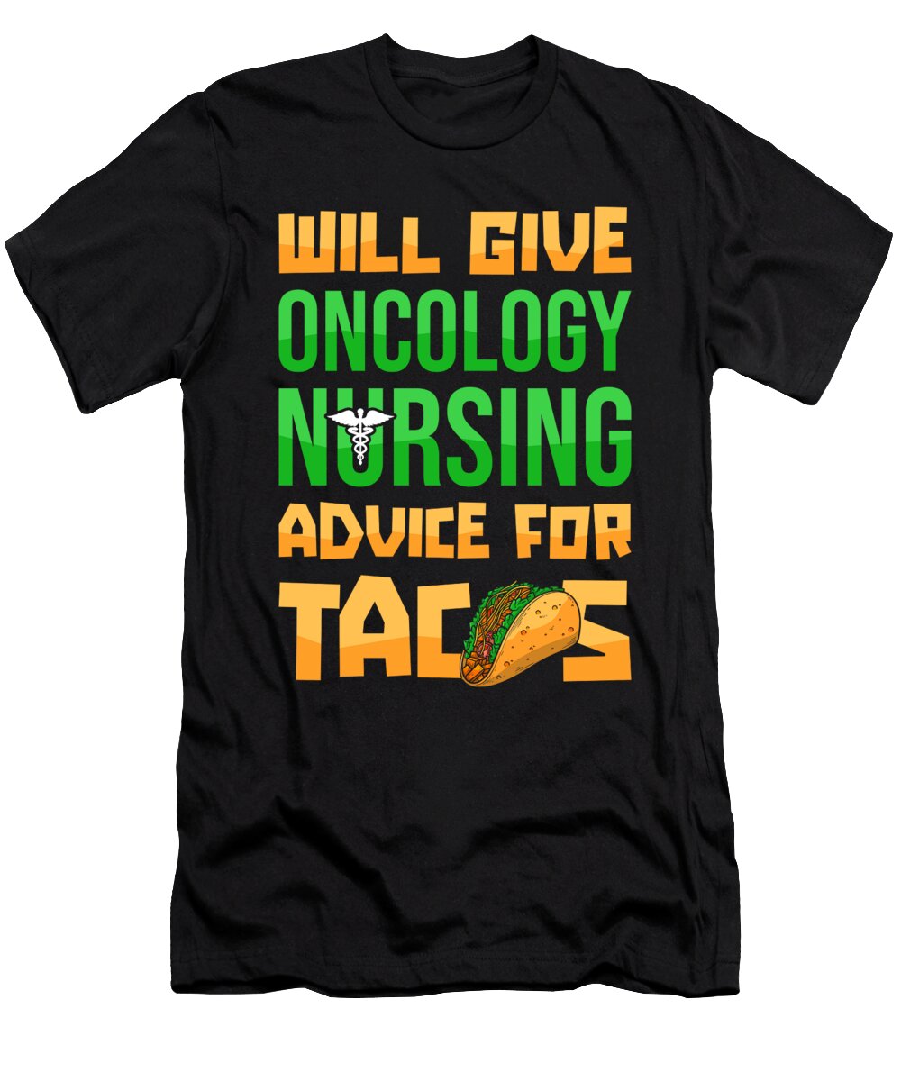 Funny Nursing Hospital Caretaker Oncology Nurse Crazy Squirrel T-Shirt