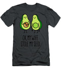 Funny Ok My Wife Stole My Seed Avocado Seed Baby Handsley Nguyen T-Shirt