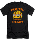 Funny Pickleball Is My Therapy Lance Gambis Art T-Shirt