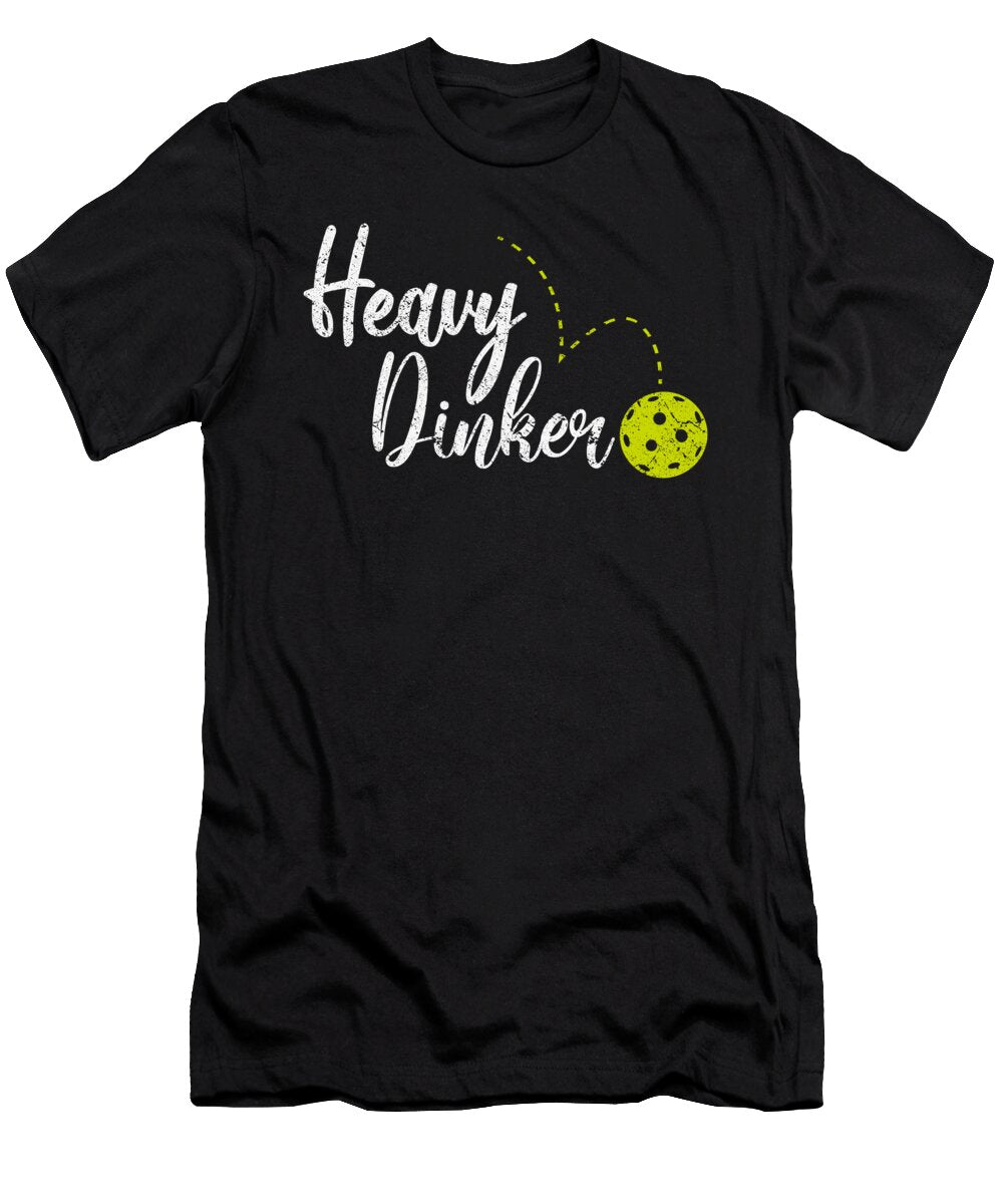 Funny Pickleball Player Paddle Crazy Squirrel T-Shirt