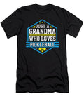 Funny Pickleball Player Paddle Pickleball Grandma Crazy Squirrel T-Shirt