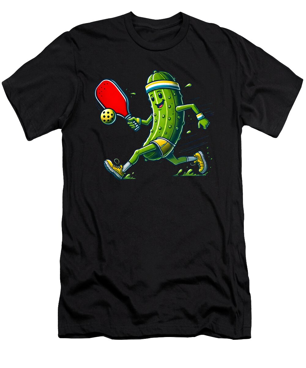 Funny Pickleball Player Pickle Sport Lover Job T-Shirt