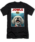 Funny Poodle and Hamburger Parody Jowls Dog Lover Job T-Shirt