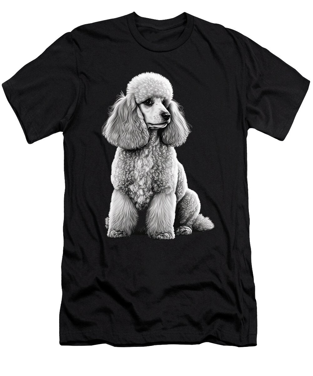 Funny Poodle Dog Miniature Poodle Sophie Eleanor T-Shirt