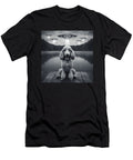Funny Poodle Selfie Ufo Alien Spaceship Dog Zyneu Gangd T-Shirt
