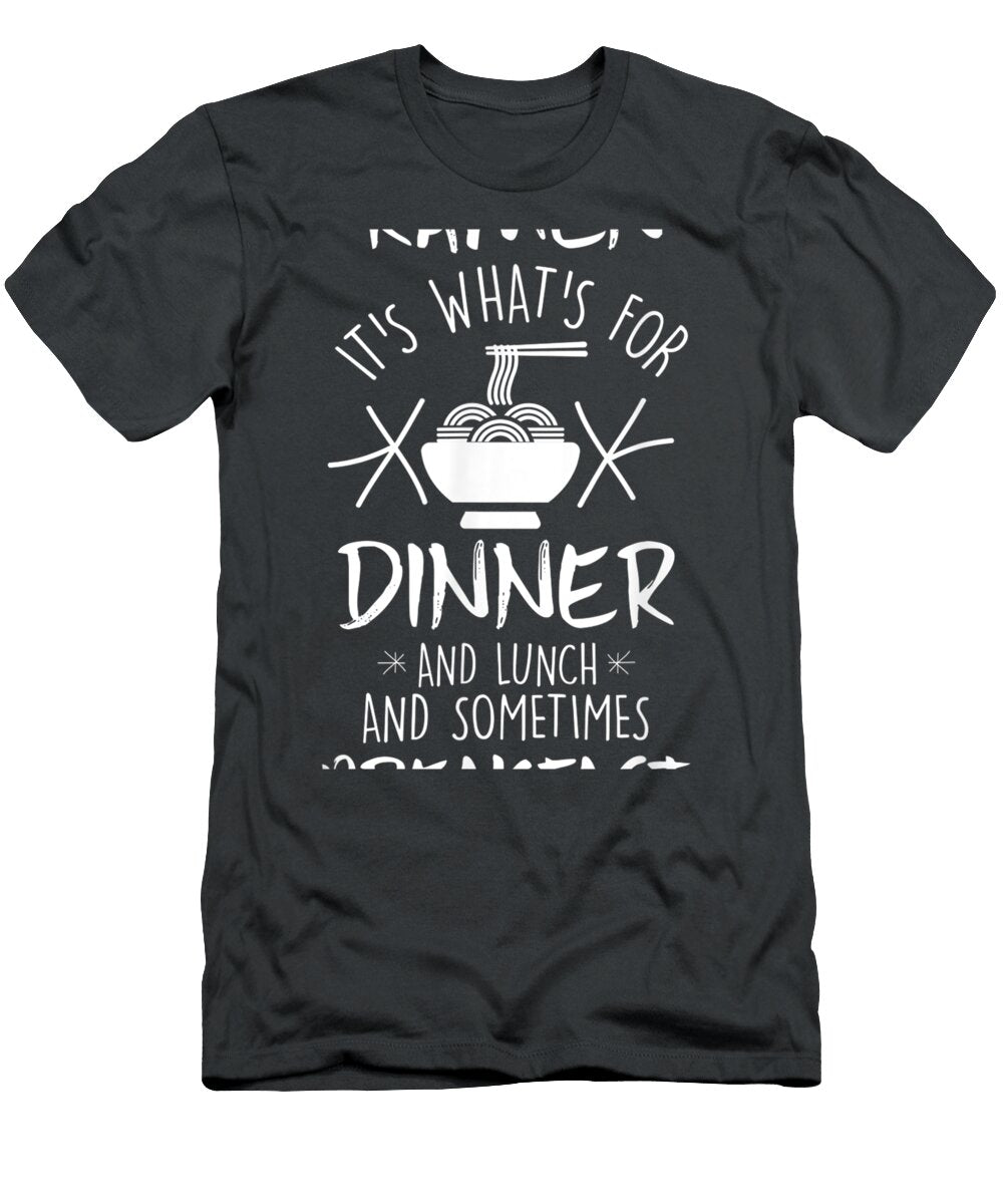 Funny Ramen Dinner Lunch Breakfast Noodle Love Pho Jotham Rowyn T-Shirt