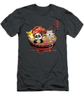 Funny Ramen Party Panda Cat Birthday Christmas Luaip Feben T-Shirt