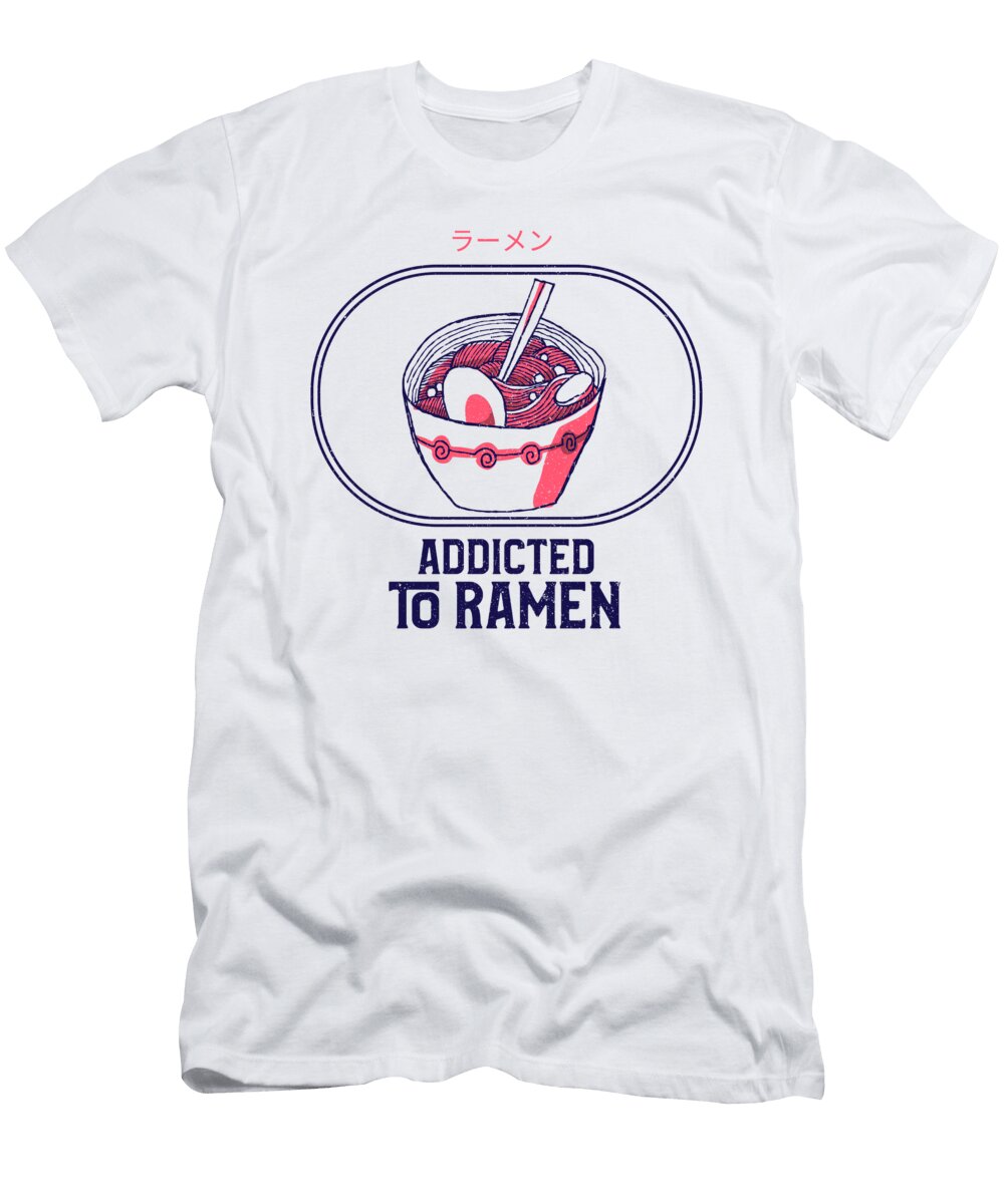 Funny Ramen Japanese Sushi Outfit Benjamin Burkert T-Shirt