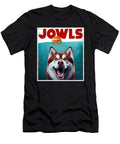 Funny Red Husky Jowls Burger Drooling Dog Mom Sophie Eleanor T-Shirt