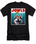 Funny Red Husky Jowls Burger Drooling Dog Mom Zyneu Gangd T-Shirt
