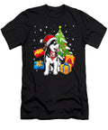 Funny Santa Husky Mom Christmas Tree Gifts Xmas Matching Th T-Shirt