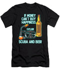 Funny Scuba Diving Beer Humorous Gift for Divers Design Noirty Designs T-Shirt