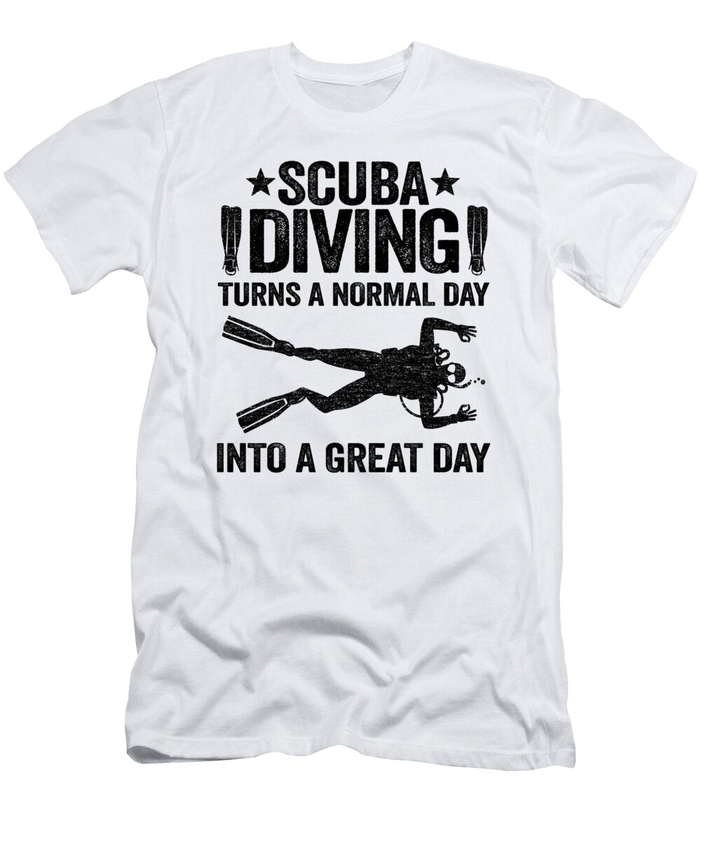 Funny Scuba Diving Day Quote Funny Diver Gift Lisa Stronzi T-Shirt