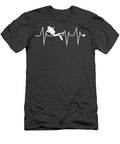 Funny Scuba Diving Free Diver Heartbeat Heart Pulse Rate Ekg Raheei Afiya T-Shirt